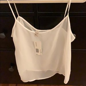 American apparel chiffon cami